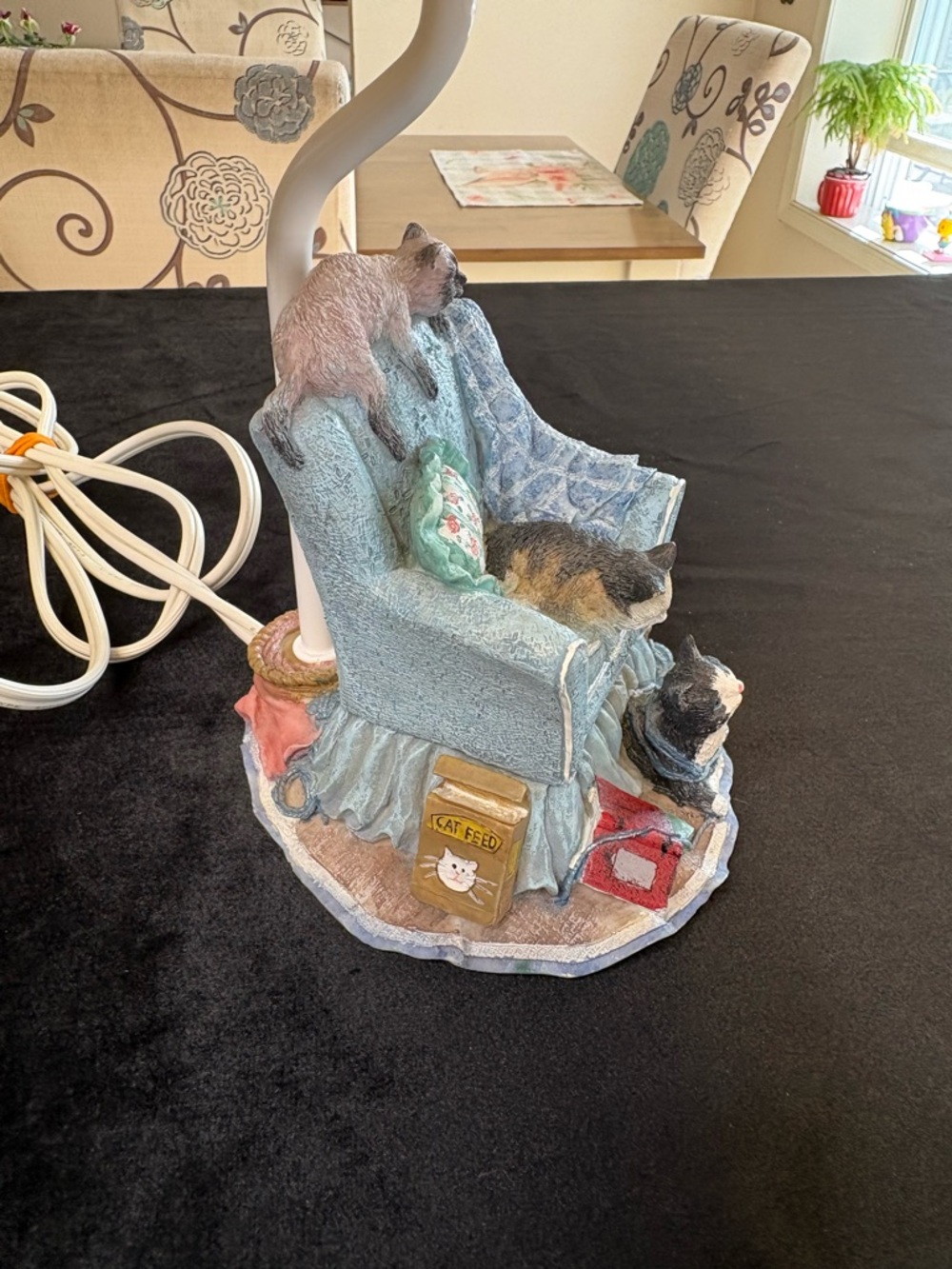 Vintage 80’s Kitten Table Lamp/ Desk Lamp Kitten Lamp Shade - Picture 12 of 13